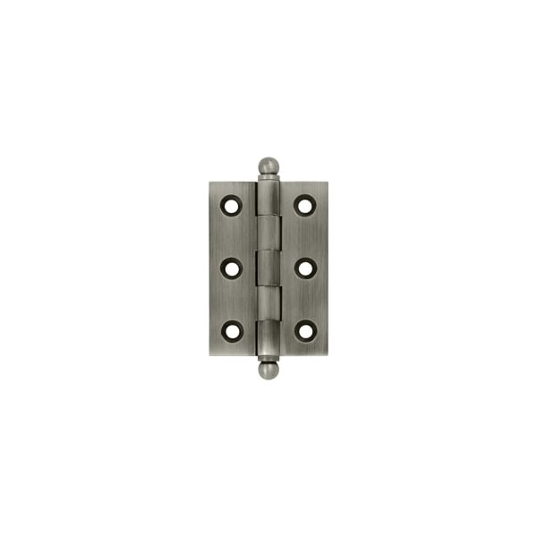 Deltana CH2517U15A Cabinet Hinges W/ Ball Tips Antique Nickel, 10PK CH2517U15A-XCP10 - main